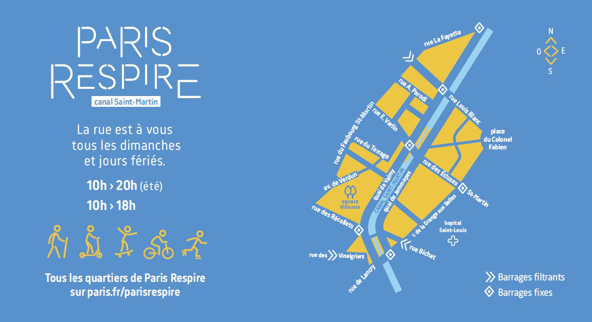 Paris respire les quartiers qui respirent dans le 10e Mairie du 10e